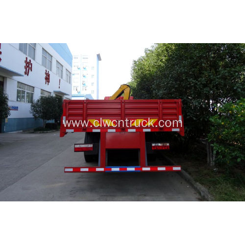 12Tons Knuckle Boom Crane On Dongfeng Truck Chassis